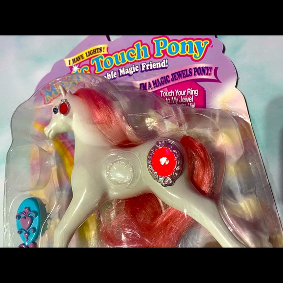 MAGIC TOUCH PONY VINTAGE 90s MAGIC JEWELS PONY SELENA JEWELS LIGHT UP & BLINK - Picture 9 of 14